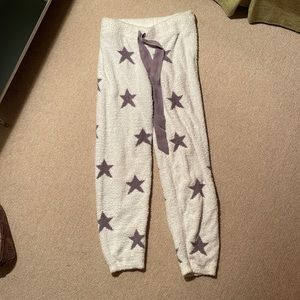 Maronie Fuzzy Star Sweatpants